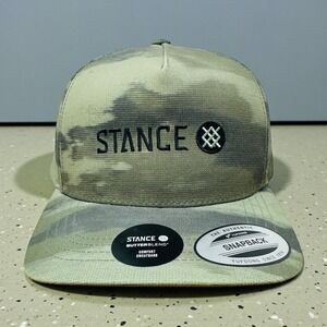 Stance Camo ButterBlend Comfort Sweatband Snapback Hat Men's OSFA